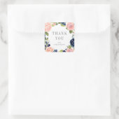 Naval Blush Wedding Favor Stickers #NBC (Sac)