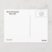 Naval Dockyard Briefkaart (Achterkant)