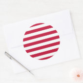 Naval Jack Ronde Sticker (Envelop)