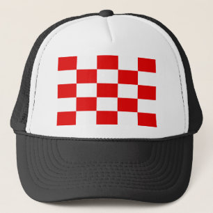 Naval Jack van de onafhankelijke staat Kroatië, C Trucker Pet
