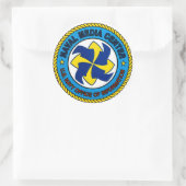 Naval Media Center Sticker (Tas)