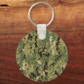 Naval Woodland Camouflage Sleutelhanger (Voorkant)