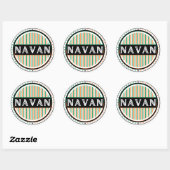 Navan City Pride Emblem – Irish Identity Ronde Sticker (Vel)