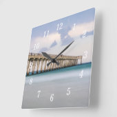 Navarra Beach Vist Pier Wall klok (Hoek)