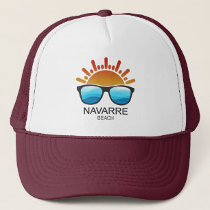 Navarre Beach Florida zonnebril Trucker Pet