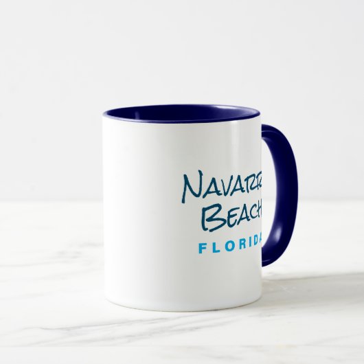 Navarre Beach Floride Café Mug (Devant droit)