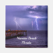 Navarre Florida Lightning Storm Magnet Magneet (Voorkant)