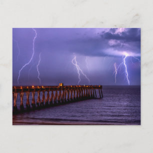 Navarre Florida Lightning Storm Post Kaart