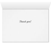 Navarre Florida Lightning Storm Thank you Card (Intérieur Horizontal (Bas))