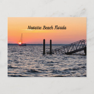 Navarre Florida Santa Rosa Sunrise Briefkaart