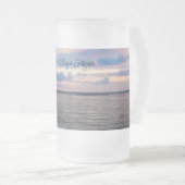 Navarre Père Noël Rosa Sunset Frosted Beer Mug (Devant droit)