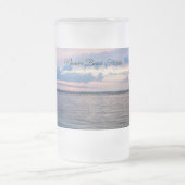 Navarre Père Noël Rosa Sunset Frosted Beer Mug (Centre)