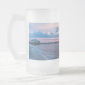Navarre Père Noël Rosa Sunset Frosted Beer Mug (Gauche)