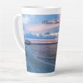 Navarre Père Noël Rosa Sunset Latte Mug (Angle gauche)