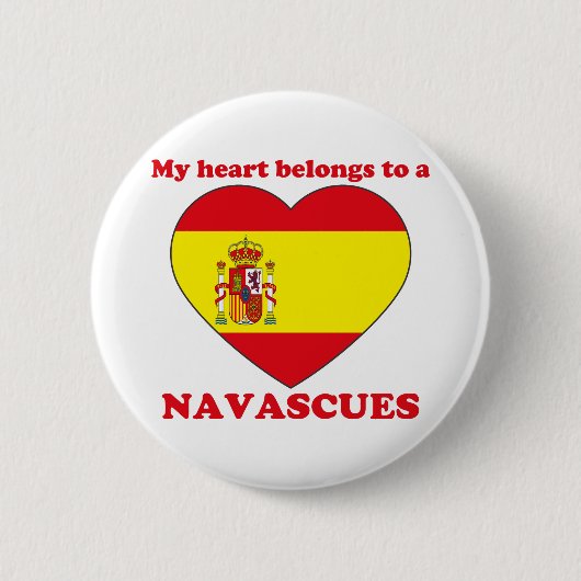 Navascues Ronde Button 5,7 Cm (Voorkant)