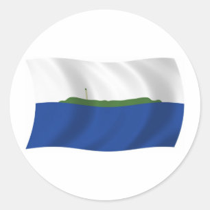 Navassa-eiland Vlag Sticker