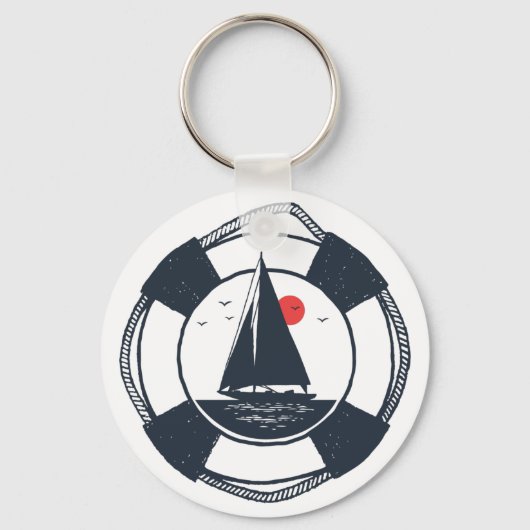  Nave Saling Sleutelhanger (Voorkant)