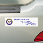 Navelvrouw bumper sticker (Op auto)