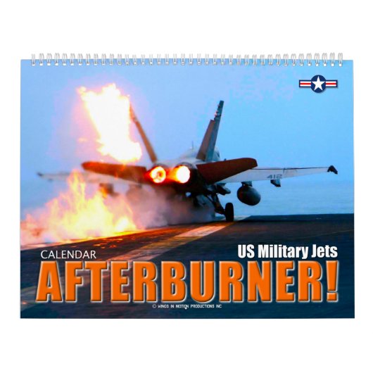 NAVERBRANDER! - Amerikaanse militaire straaljagers Kalender (Hoes)