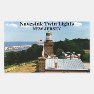 Navesink Twin Lights, Stickers in New Jersey