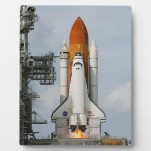 Navette spatiale Atlantis Plaque photo 8x10
