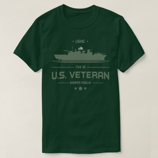 Navi US veteran tshirt (Design devant)