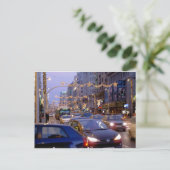 Navidad en la Gran Vía de Madrid Briefkaart (Staand voorkant)