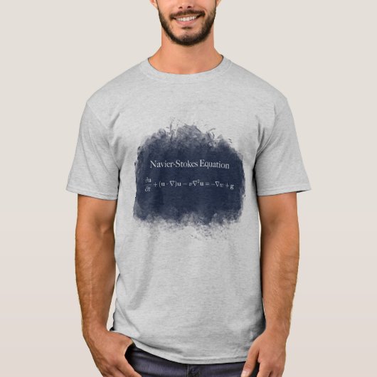 Navier charge le T-shirt de maths et de la Science (Devant)