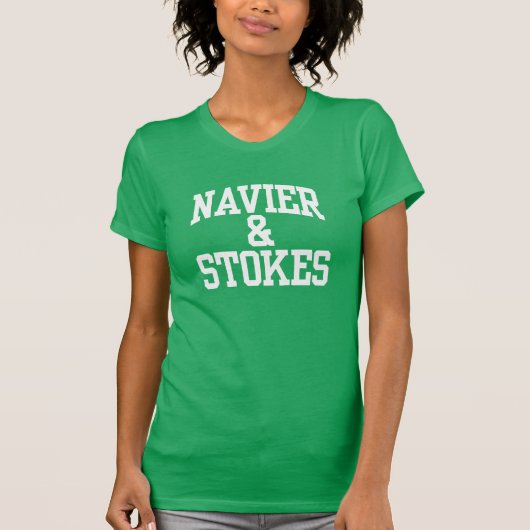 Navier et charge le T-shirts de femmes (Devant)