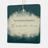 Navier Stokes Equation Wiskunde & Science Ornament (Links)
