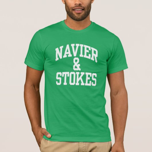 Navier & Stokes T-shirts (Voorkant)