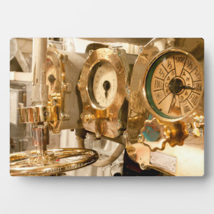 Navigatieborden en -instrumenten voor onderzeebote fotoplaat