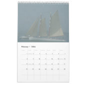 Navigation !  calendrier de 12 mois (Feb 2026)