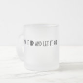 Navigation de votre âme dans la tasse en verre (Devant gauche)