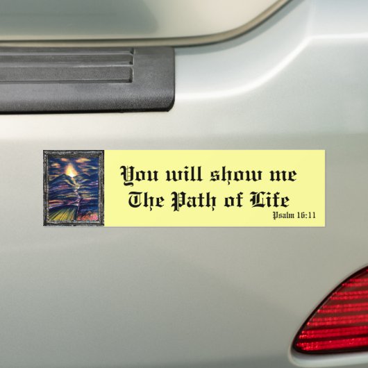Navigation Path: Life Bumpersticker (Op auto)