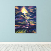 Navigation Path: Life Canvas Afdruk (Insitu (Houten vloer))