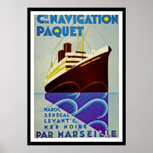 Navigation Path Poster (Voorkant)
