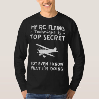 Navigeer door het mysterie van mijn topgeheime RC- T-shirt