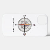 Navigeer naar de Unity Compass iPhone-draagtas Case-Mate iPhone Case (Achterkant (horizontaal))