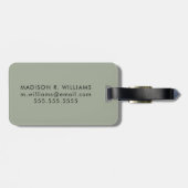 Navigekonijn Bagagelabel (Achterkant horizontaal)