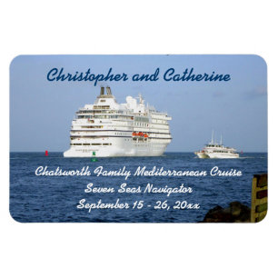 Navigeren door de Zeeen Stateroom Deurmarker Magneet