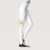 Navigeren op de reis van het leven leggings (Rechts)