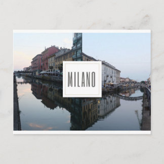 Navigli, Milán Briefkaart