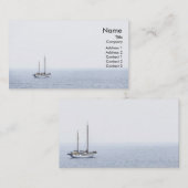 "Naviguant" la carte de profil d'affaires (Devant / Derrière)