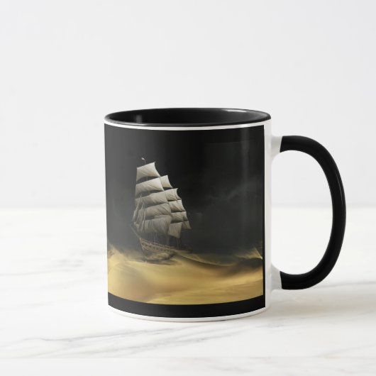 Naviguant le désert - tasse (Droite)