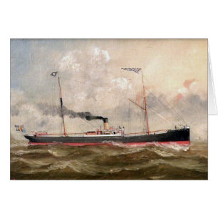 Navire à vapeur Louise années 1800