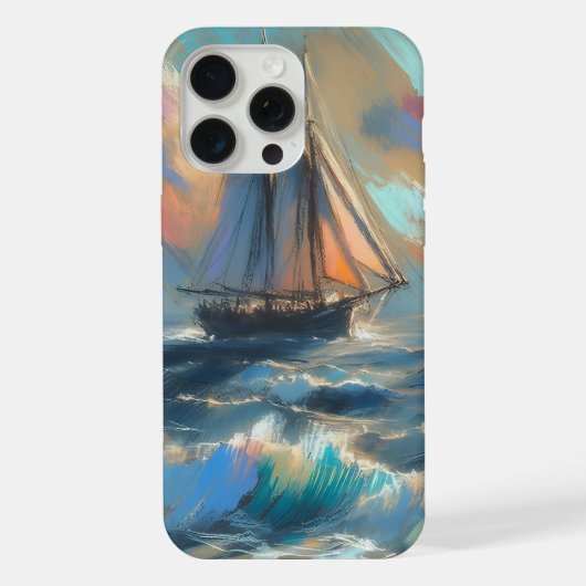 Navire naviguant sur la mer (Verso)