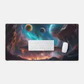 Navire spatial sur une autre planète (Clavier et souris)