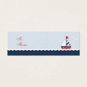 Navires Ahoy ! Balise cadeau maigre