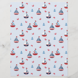 Navires Ahoy ! Papier à scandale